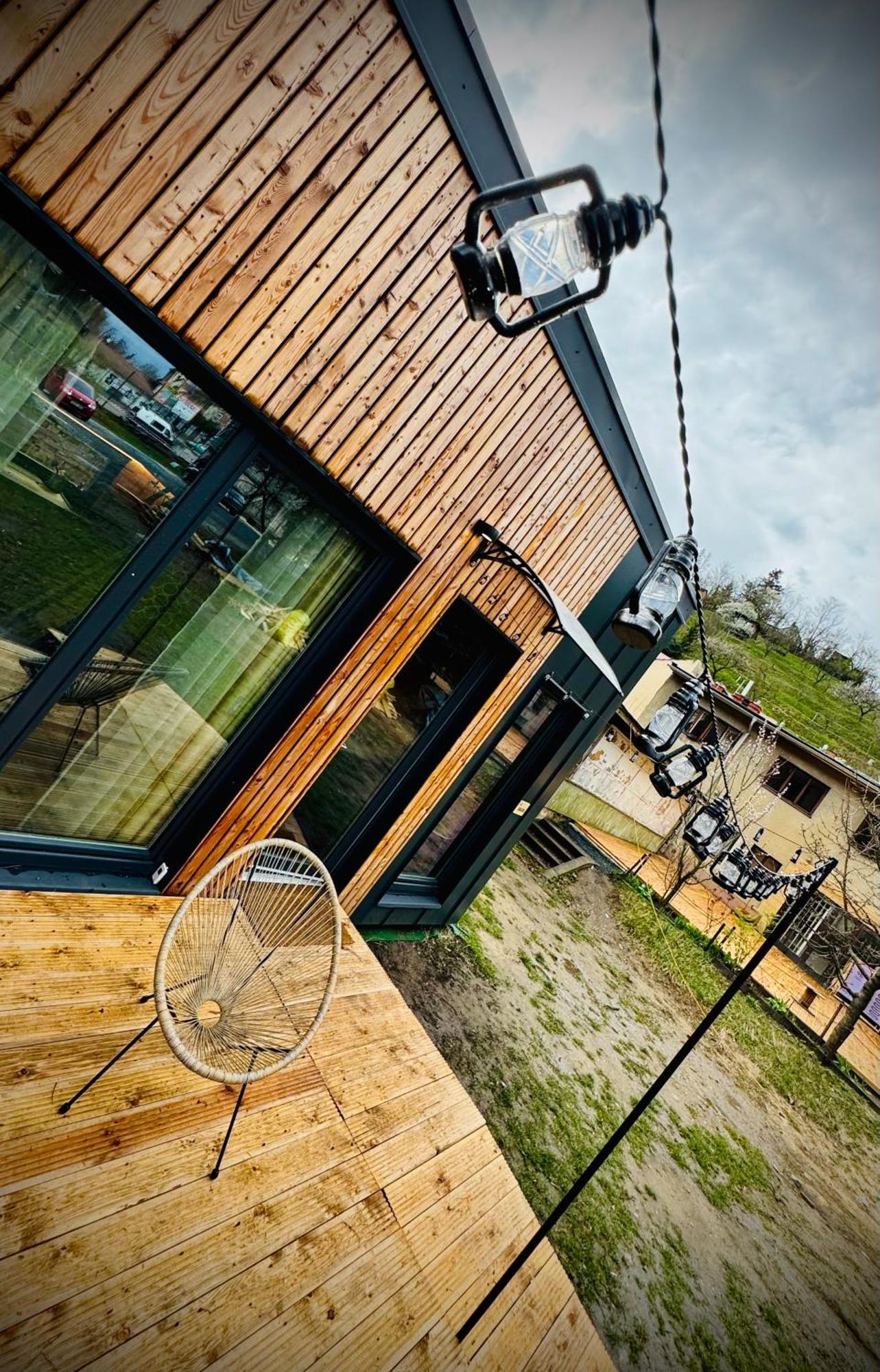 Tiny House Baraczek Brno-Jundrov, Ulice Veslarska公寓 外观 照片