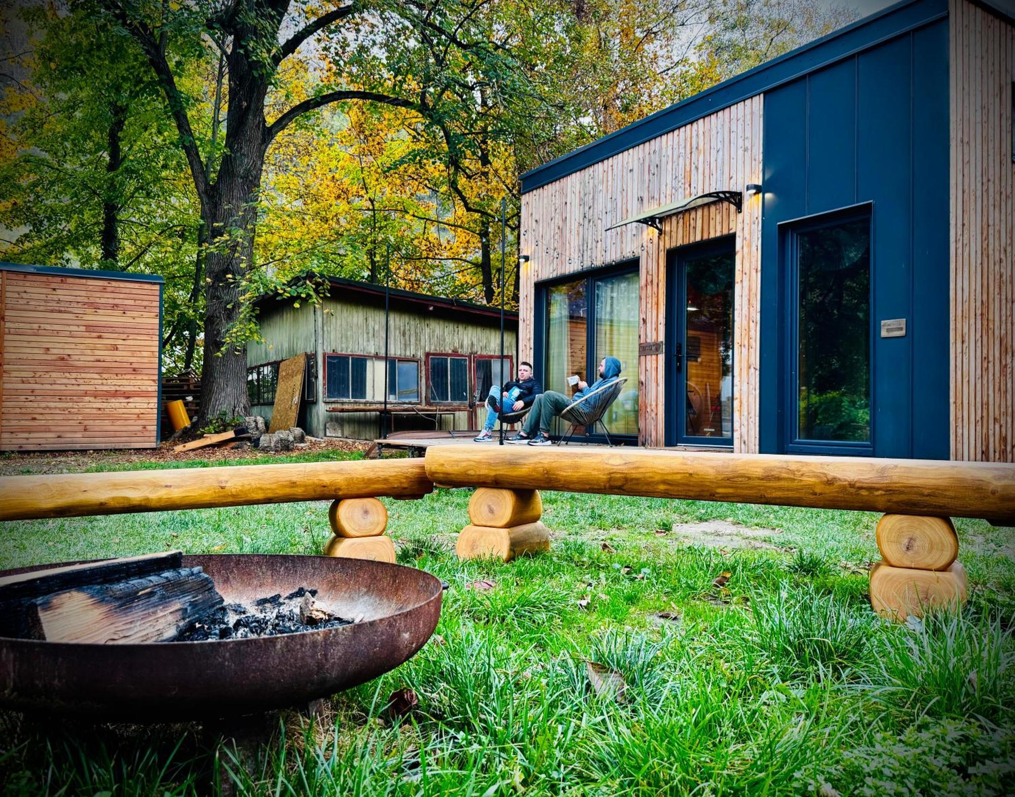 Tiny House Baraczek Brno-Jundrov, Ulice Veslarska公寓 外观 照片